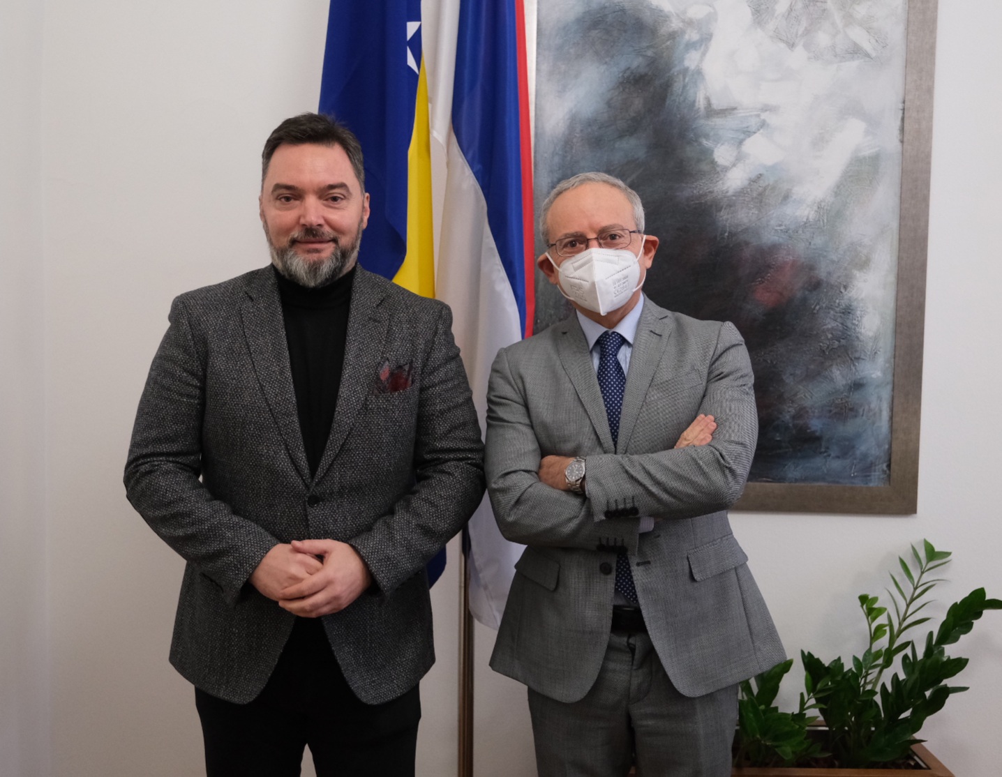 Picture for Министар Кошарац и амбасадор Ди Руца о унапређењу привредне сарадње БиХ и Италије