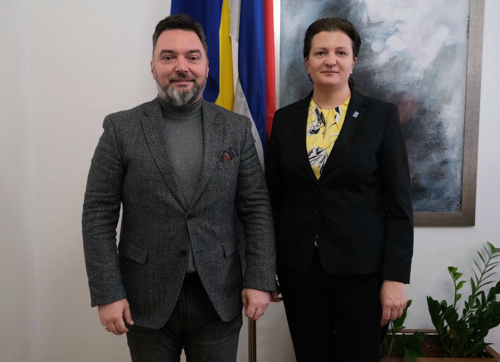 Picture for Министар Кошарац разговарао са резидентном представницом УНДП-а 