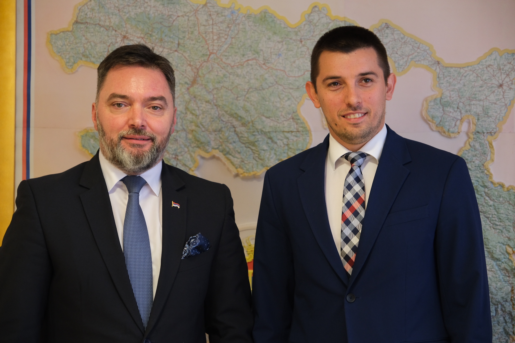 Picture for Министар Кошарац разговарао са министрима Клокићем и Шулићем