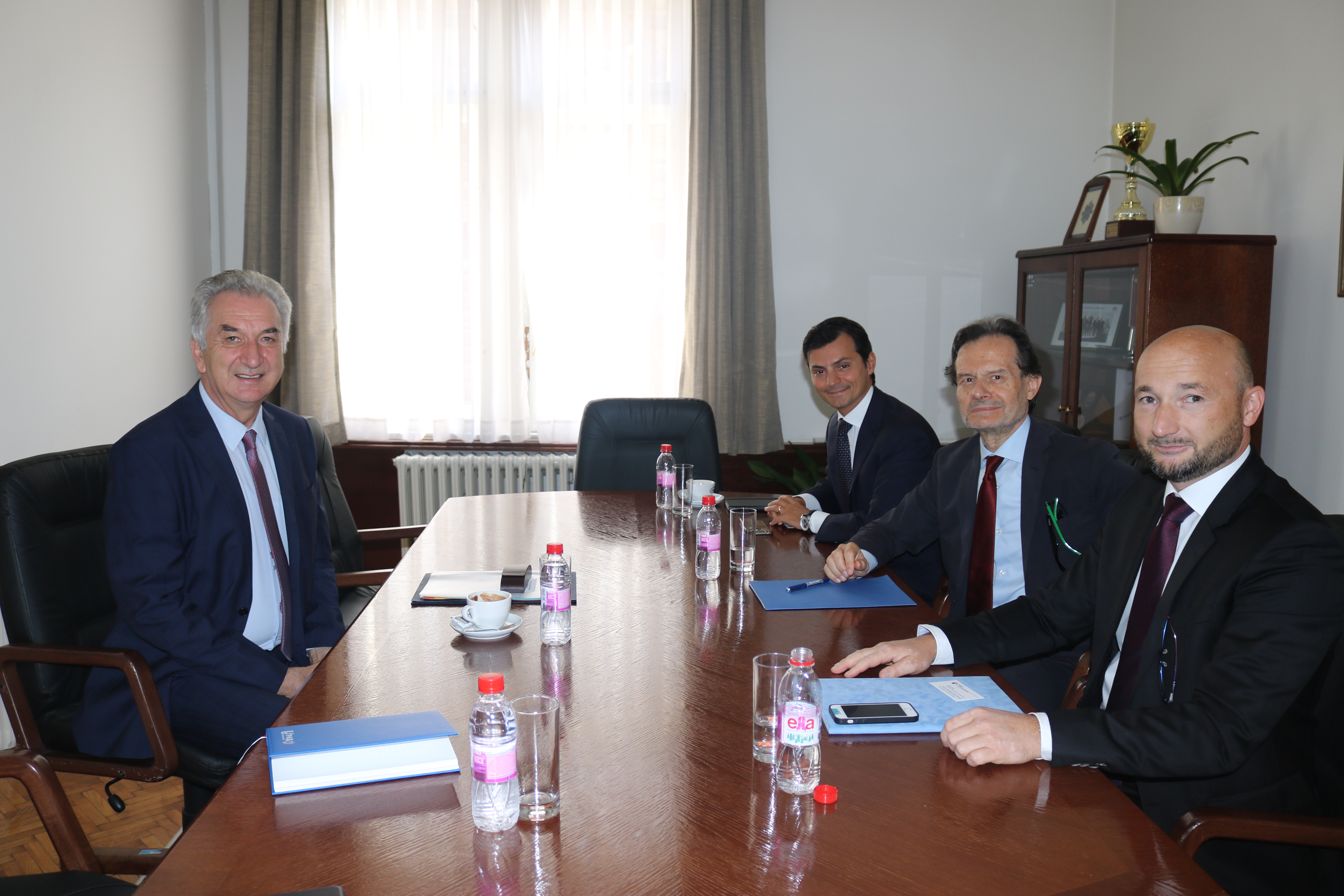 Picture for AMBASSADORS OF SPAIN, ITALY AND SLOVAKIA WITH MINISTER ŠAROVIĆ: DURING MANDATE OF MINISTER ŠAROVIĆ IMPORTANT STRATEGIC PACKAGE ROUNDED UP FOR DEVELOPMENT OF COUNTRY