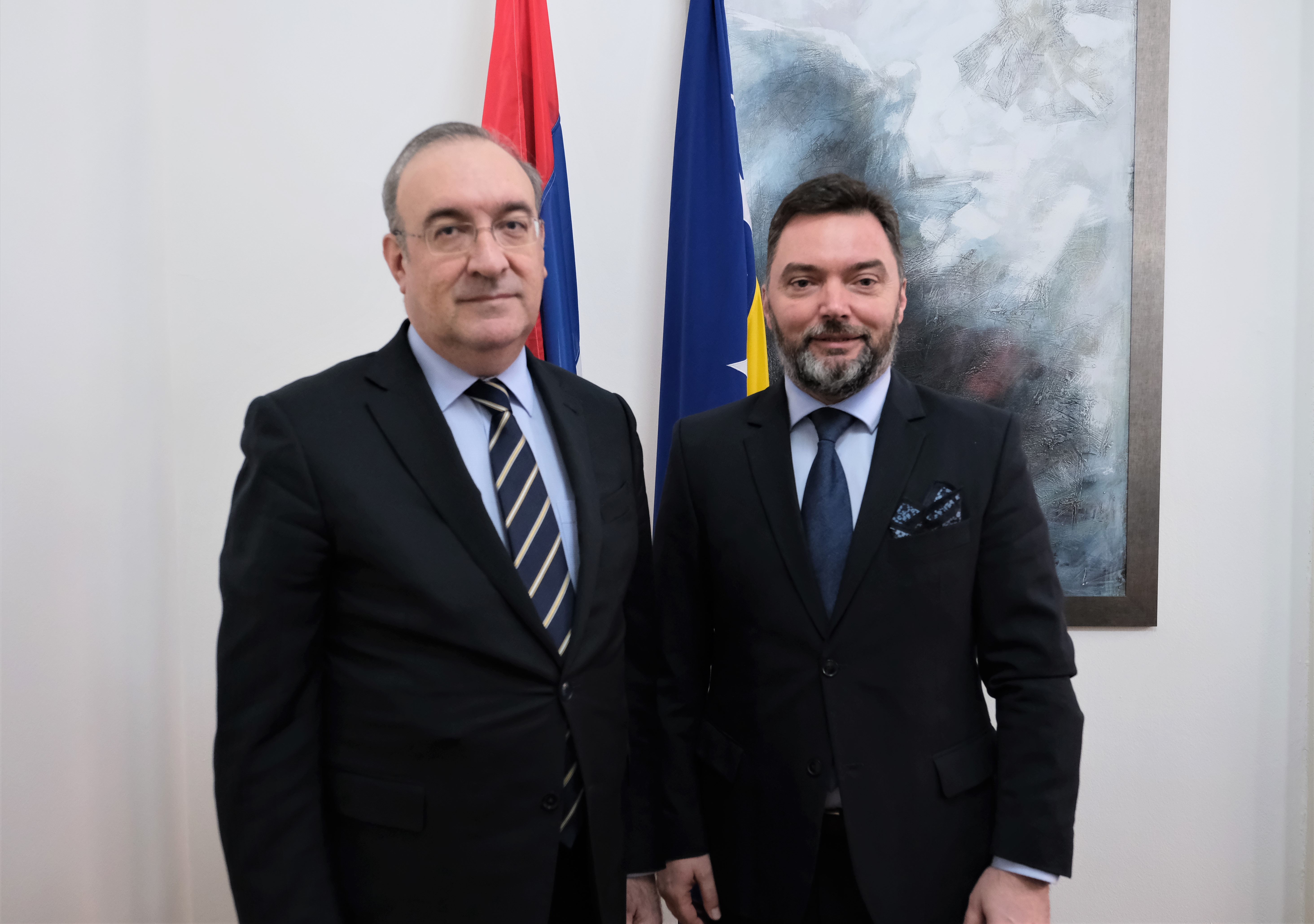 Picture for Министар Кошарац и амбасадор Коц о унапређењу сарадње БиХ и Турске