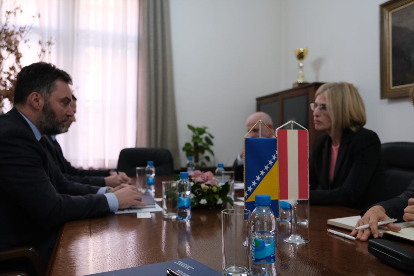 Picture for Министар Кошарац и амбасадорка Хартман о унапређењу сарадње БиХ и Аустрије