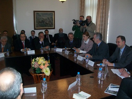Picture for Ministar Šarović na sastanku sa 
zamjenikom ministra energetike R. Turske Hasan Murat Mercan-om

