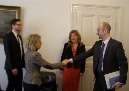 Picture for Ministar Boris Tučić na sastanku s ambasadorom Savezne Republike Njemačke u BiH Nj.E. Urlike Mariom Knoc 