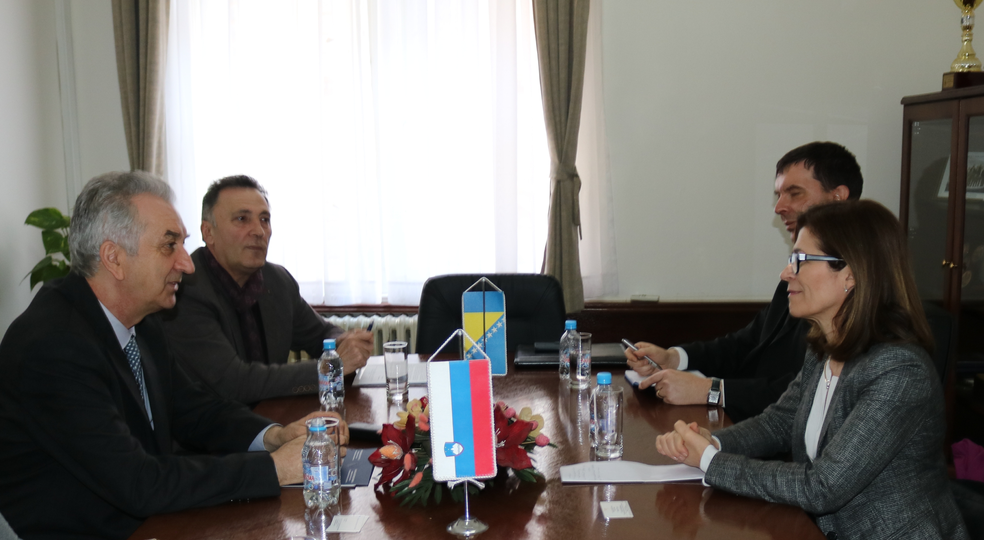 Picture for Министар Шаровић са амбасадором Словеније: Министарство обезбиједило повољније услове за инвестирање у БиХ