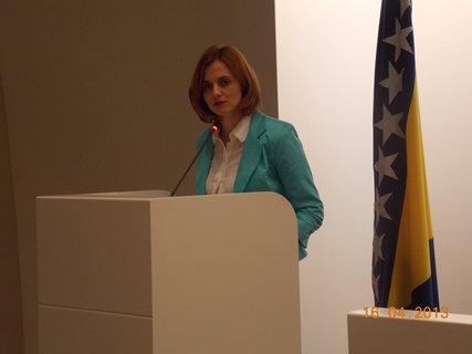 Picture for Deputy Minister of Foreign Trade and Economic Relation of Bosnia and Herzegovina Ermina Salkičević-Dizdarević attended conference “Economic and legal issues in the context of EU-Integration“