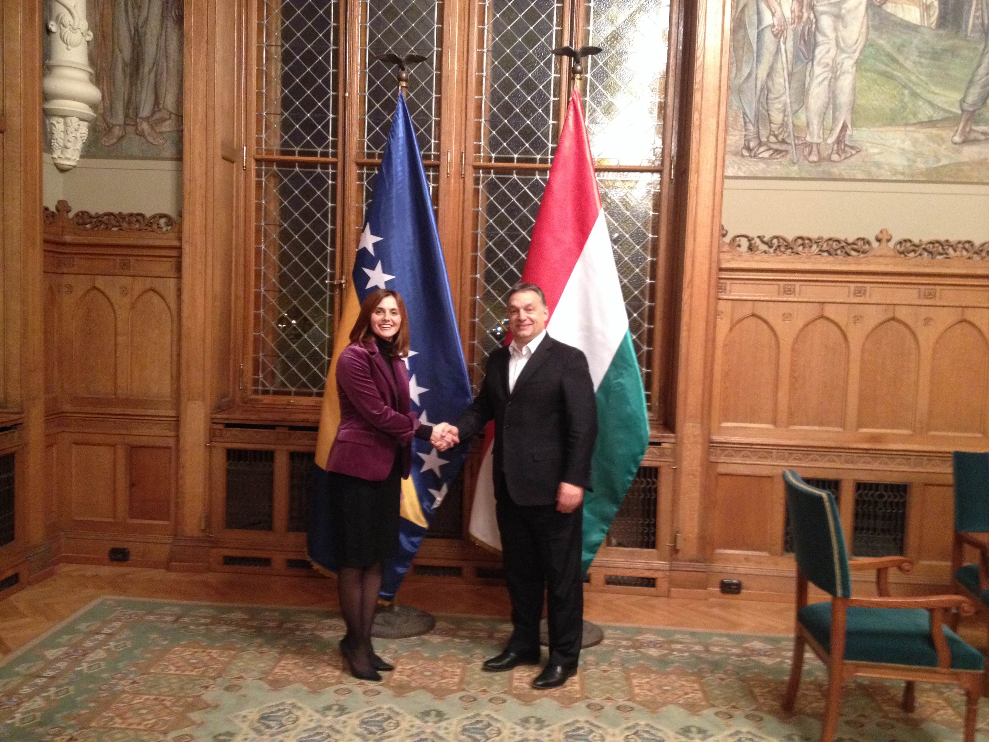Picture for Замјеница министра на састанку са премијером Мађарске