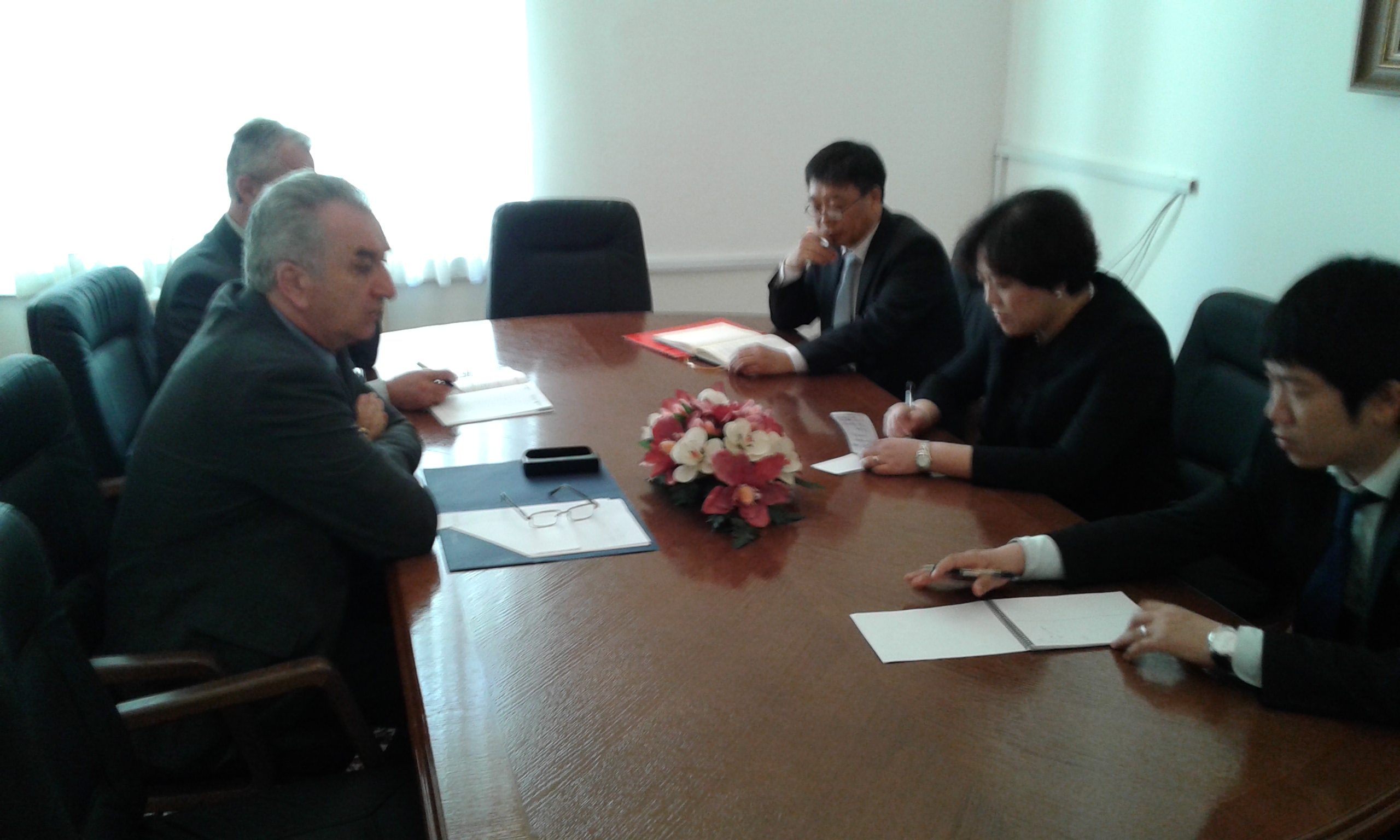 Picture for Meeting with the Ambassador Chen Bo
