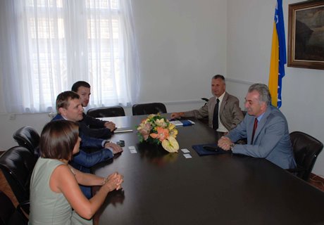Picture for Ministar Šarović na sastanku s direktorom Optima grupe Vladimirom Limanom i direktorom sektora Jurijem M. Tarasonom