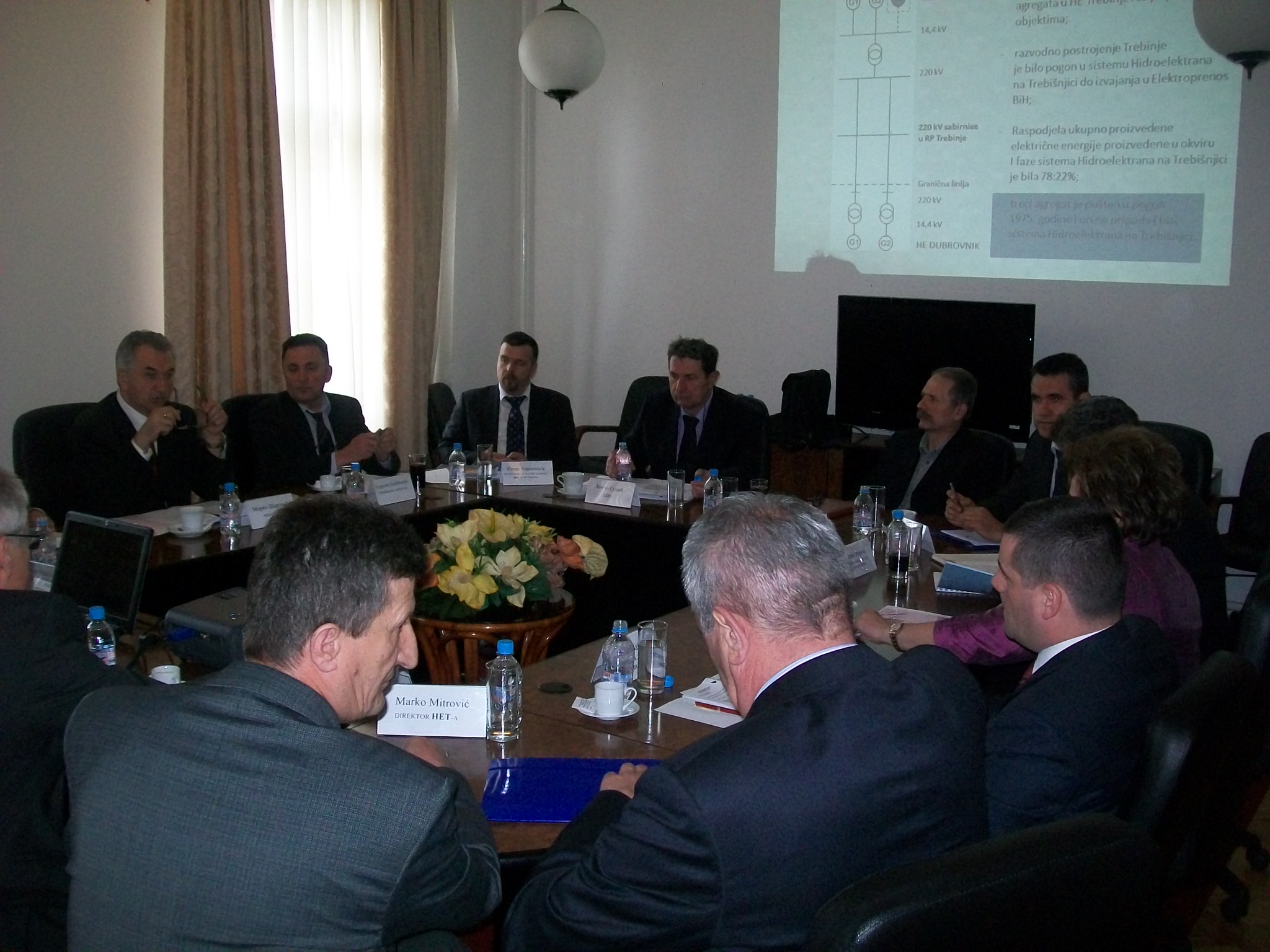 Picture for Ministar Šarović održao sastanak o električnoj energiji proizvedenoj u
  HE Dubrovnik a koja pripada EP Republike Srpske
