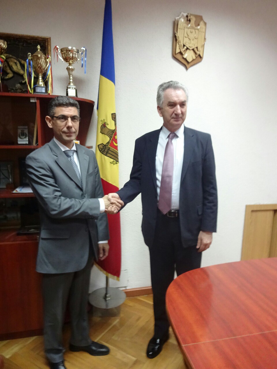 Picture for Билатерални састaнак министра Шаровића са молдавским 
вицепремијером Бридом

