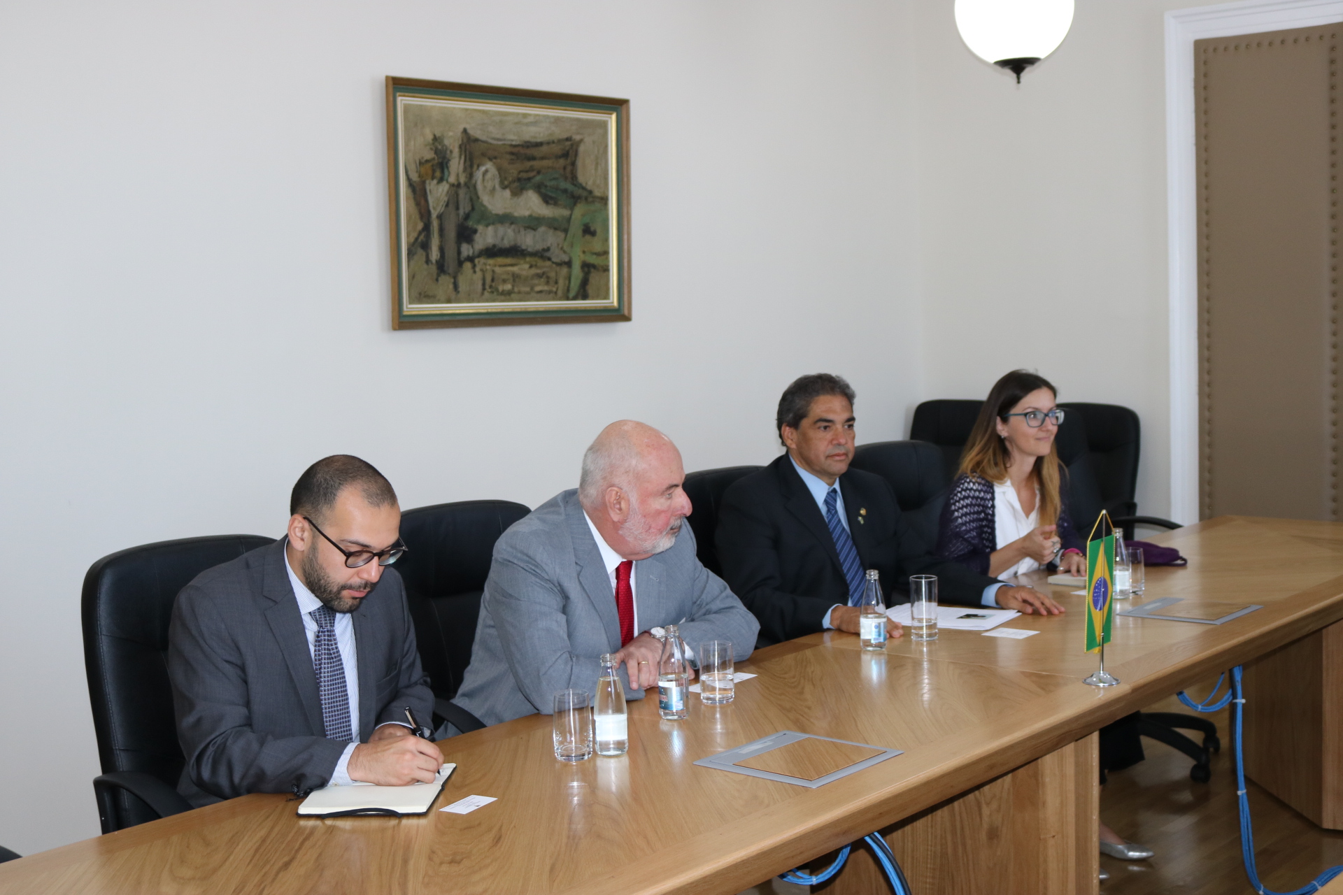 Picture for Ministar Šarović razgovarao s članom Federalnog senata Brazila i ambasadorom Brazila