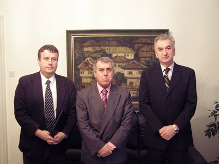 Picture for MEETING BETWEEN MINISTER ŠAROVIĆ AND AMBASSADOR OF GREECE