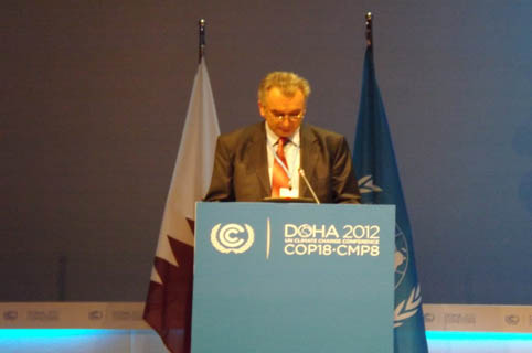 Picture for Ministar Sarovic at Conference of Parties to UNFCCC in Doha 