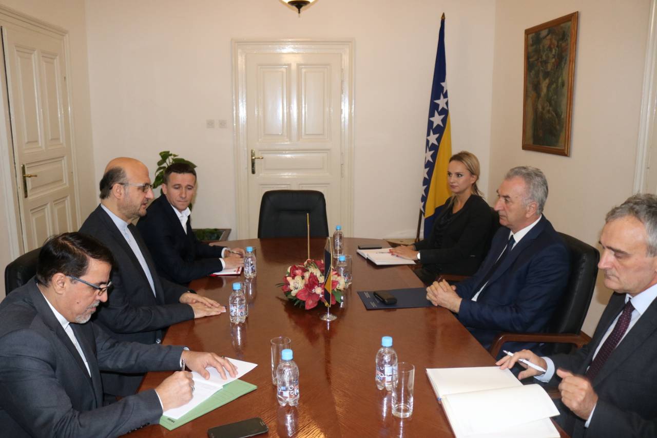 Picture for Ministar Šarović sa veleposlanikom Irana: Uklanjanje barijera u gospodarskoj suradnji 