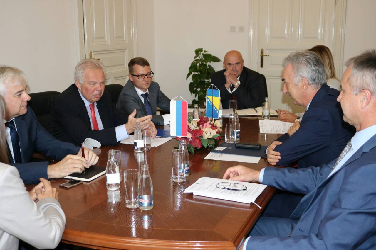 Picture for Министар Шаровић састао се  са амбасадором Русије у БиХ