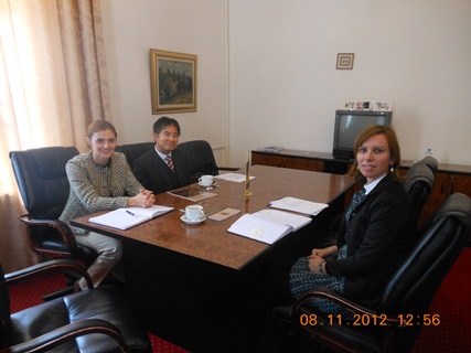 Picture for Sastanak zamjenica ministra Ermina Salkičević-Dizdarević sa  šefom Odjela za ekonomsku saradnju g. Joshiaki Makino