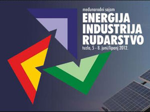 Picture for Deputy Minister  Ermina Salkicevic-Dizdarevic at the opening ceremony of the Second International Fair of Energy, Industry and Mining, 2012, Tuzla